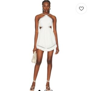 House Of Harlow 1960 x REVOLVE Justina Mini Dress in Ivory
